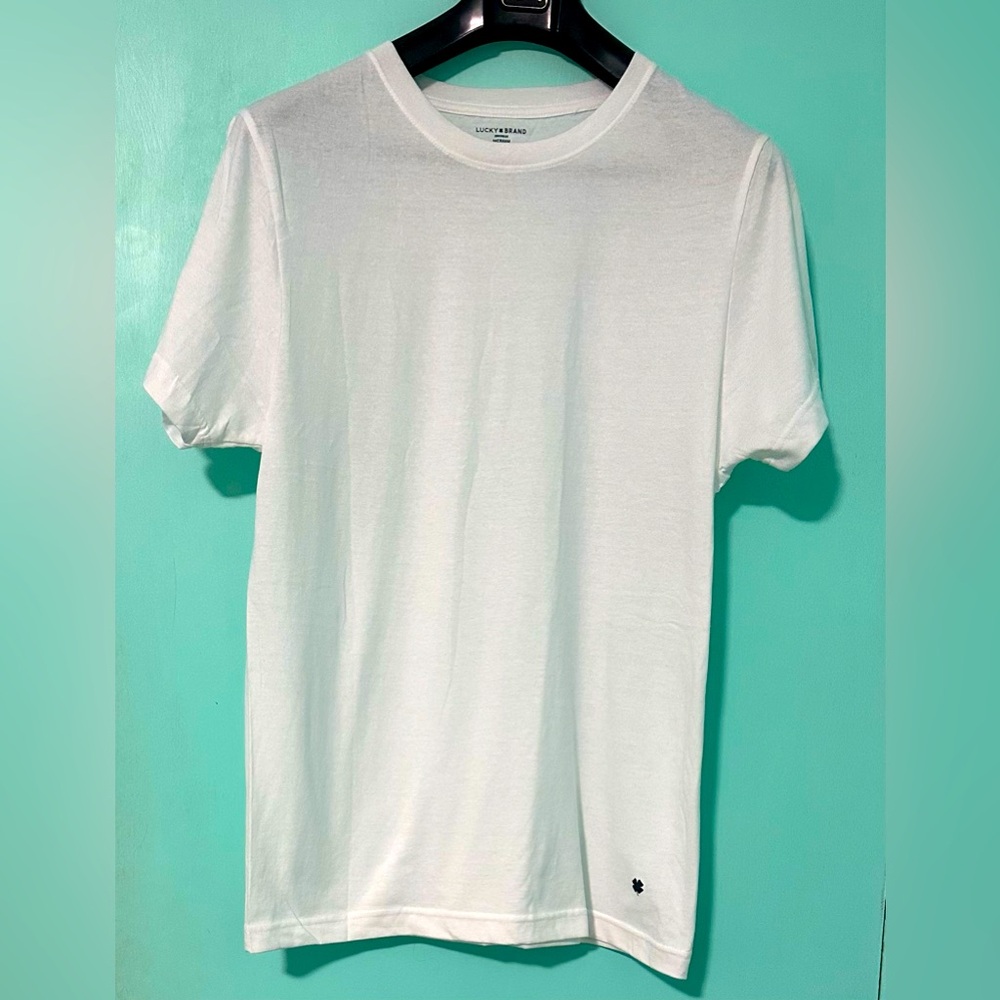 New LUCKY🍀BRAND men T-shirts size medium 60% cotton